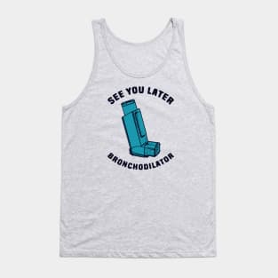 Funny asthma inhaler joke Tank Top